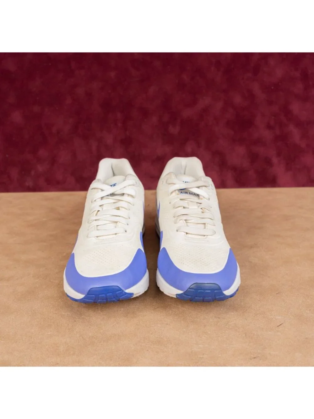 Nike Women Air Max Ultra Moire White Violet Walking Running Sneakers size 7 - Picture 3 of 7